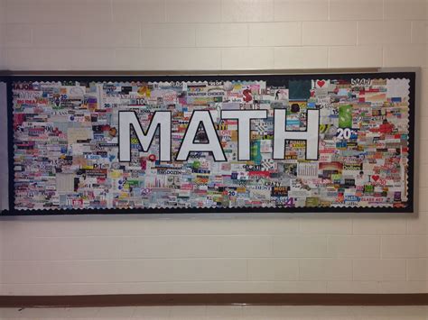 High School Math Bulletin Board Collage High School Bulletin Boards