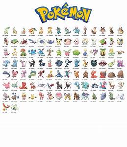 Gen 2 Pokemon Chart Hope Some Find This Is Useful Pokemon Chart