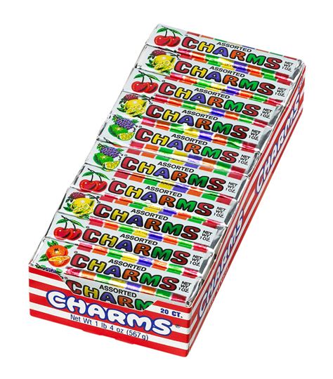 Charms Assorted Hard Candy Squares 1oz Pack Or 20ct Box — Sweeties Candy Of Arizona