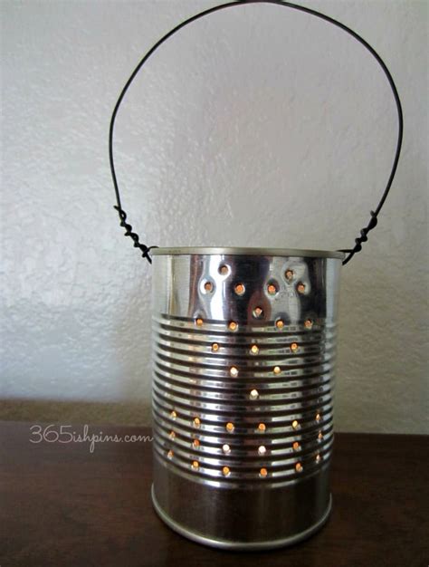 Diy Tin Can Lantern Vol 2 Day 55 Simple And Seasonal
