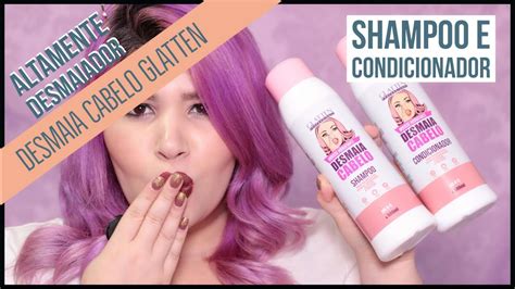 👩 Shampoo E Condicionador Altamente Desmaiador Desmaia Cabelo Glatten 👩 Youtube