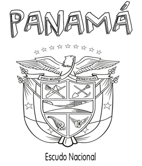 Autoridad Legado Kilimanjaro Dibujos De Panama Para Colorear Hecho