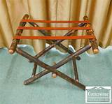 Rustic Luggage Rack Pictures