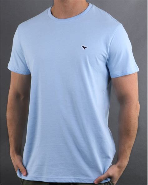 Weekend Offender T Shirt In Sky Blue 80s Casual Classics