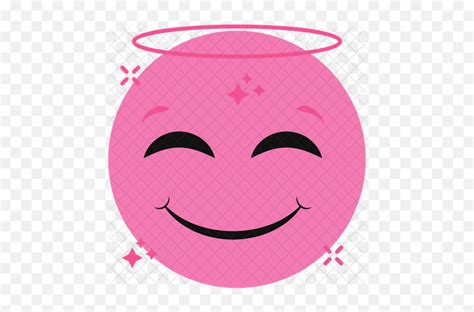 Blessed Emoji Emoji Icon Of Flat Style Blessed Emoji Face Pinkdelighted Emoji Free