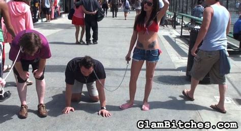 Poor Dude On The Dog Leash Gets Humiliated Xxx Dessert