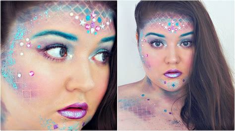 Quick And Easy Mermaid Makeup Tutorial Youtube