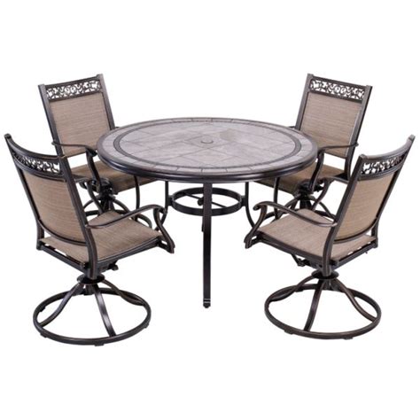 Your outdoor area should be fun, exciting and comfortable. Shop for Outdoor 5 Piece Dining Set Patio Furniture ...