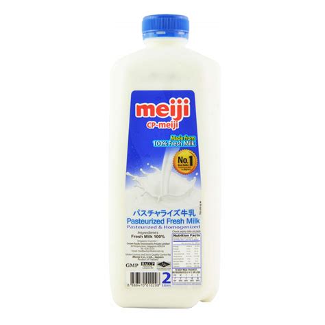 Meiji Pasteurized Fresh Milk 2l