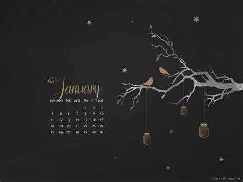 Free Download January 2015 Desktop Wallpaper Calendar Device Decor