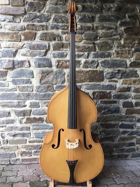 Vintage Laminated European Double Bass Bass Works Australia