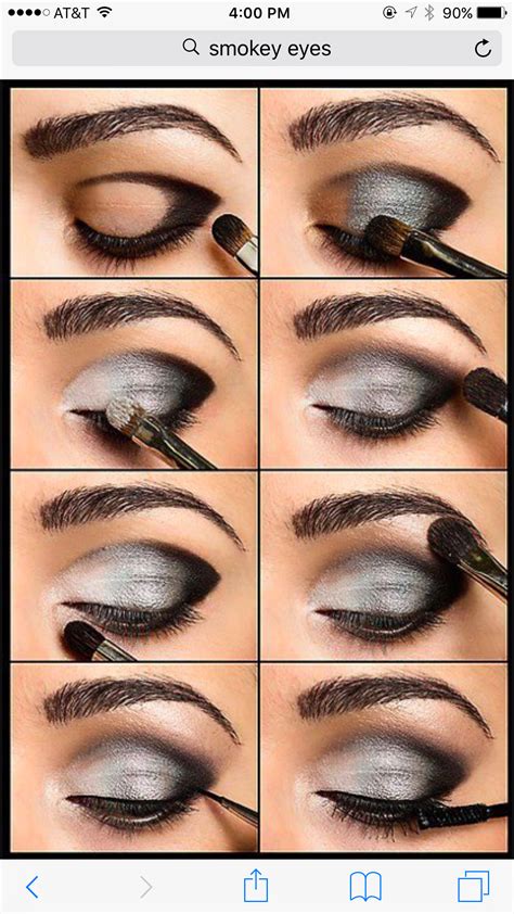 How To Do A Smiley Eye Smokey Eye Makeup Tutorial Night
