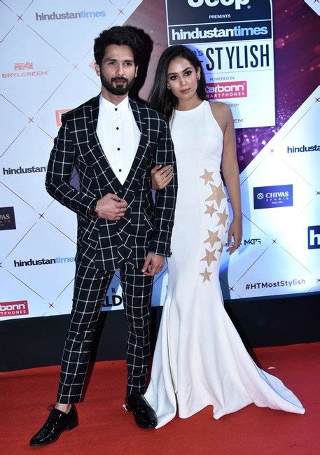 Shahid Kapoor And Mira Rajput Kapoor Look Stunning At The Ht Style