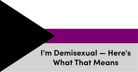 i m demisexual — here s what that means