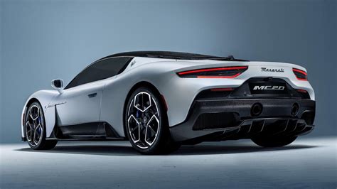 Maserati mc20 is the first super sports car of the trident brand. electric-maserati-mc20-tguk