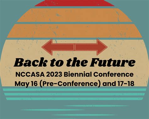 Registration Now Open For 2023 Biennial Conference “back To The Future” Nc Coalition Against