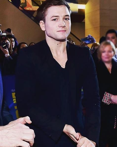 Taron Egerton On Instagram He Is Gorgeous And That Jaw