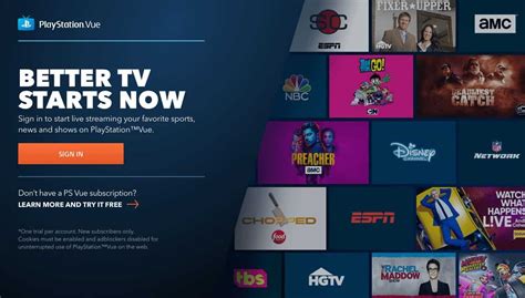 Playstation Vue Won T Accept Credit Card The Shoot