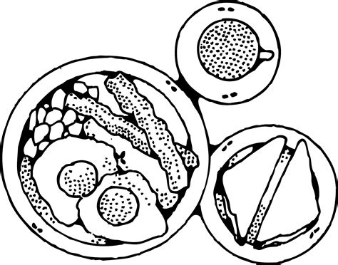 Food Clipart Black And White Free Download On Clipartmag