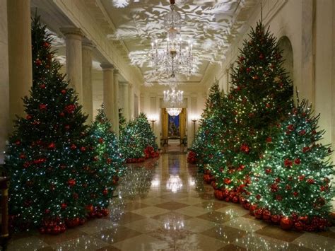 First lady melania trump spearheads the annual tradition. White House Unveils 'American Treasures' Christmas Theme