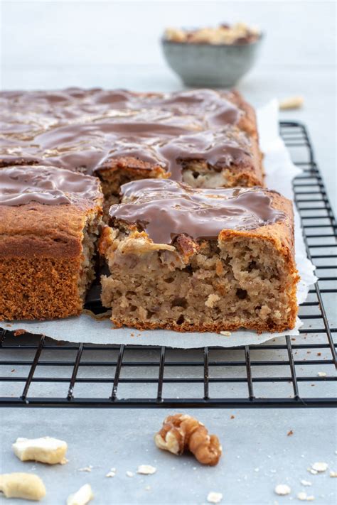 Saftiger Bananenkuchen ohne Zucker