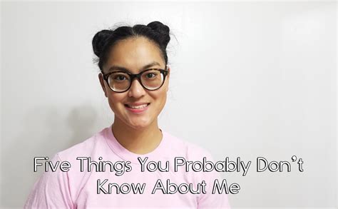 Five Things You Probably Dont Know About Me Identically Unique