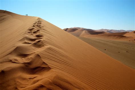 Namibias Sossusvlei Rusty Red Sand Dunes Africa Destinations