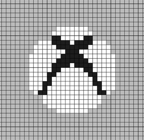 Xbox Logo Pixel Art Dibujos En Cuadricula Dibujos En Pixeles Punto