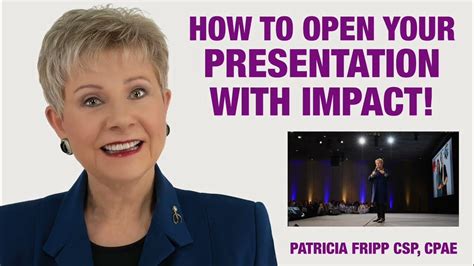 Open Your Presentations With Impact Youtube