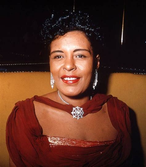 the lady in red” billie holiday in technicolor photo credit nat singerman 1950 s billie
