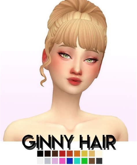 Pin By Xochitl Dicarlo On Sims4 Hair Sims Hair Sims Sims 4 Cc Packs