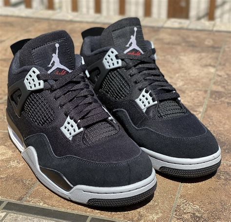 Air Jordan 4 Retro Black Canvas Release Pushed Back Sneaker Buzz