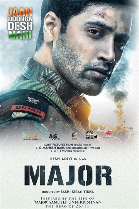 Major 2022 Cast And Crew News Galleries Movie Posters Watch