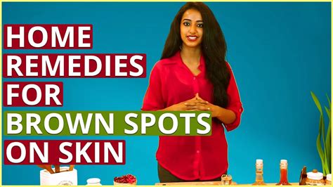 3 Easy Home Remedies To Remove Brown Spots On Face And Skin Youtube