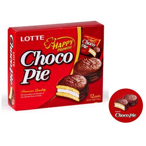 Lotte Choco Pie 12 Pcs Shopee Philippines