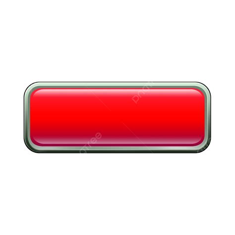 Red Button Rounded Rectangle Button Red Button Red Png Transparent