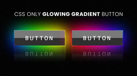 Css Glowing Gradient Button Border Animation Effects Html Css Only