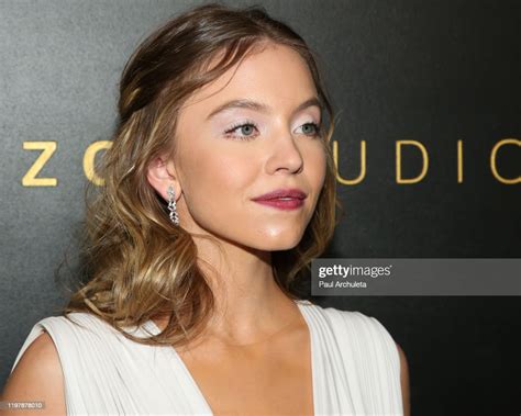 Actress Sydney Sweeney Attends Amazon Studios Golden Globes After