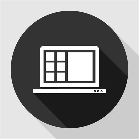 Vector Laptop Icon 105735 Free Icons Library