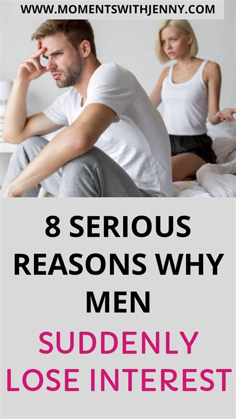 8 Serious Reasons Why Men Suddenly Lose Interest Why Men Pull Away Health And Fitness
