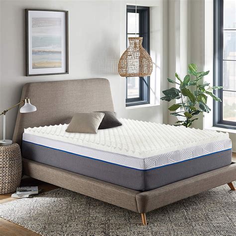 If even one of the sleepers weighs over 80kg, then you require a mattress thickness of 8 inches (20.32 cm) if even one of the. Wayton, 1-inch Convoluted Egg Shell Breathable Memory Foam ...