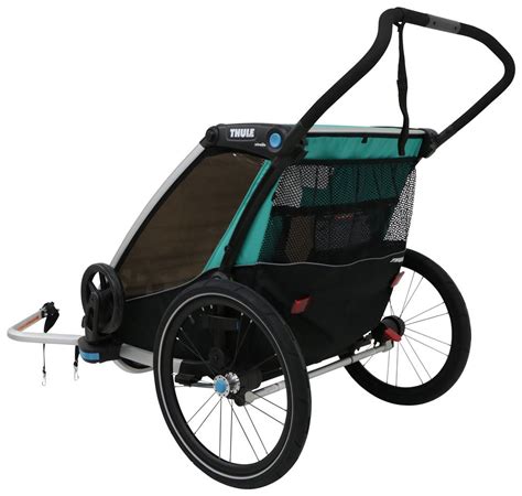 Thule Chariot Lite Bike Trailer And Stroller 2 Child Blue Thule