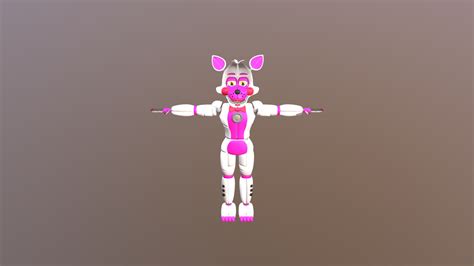 Fun Time Foxy Animation 3d Model By None Minecraftyzac 3a05d8b