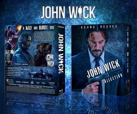 John Wick Collection Movies Box Art Cover By Saeid