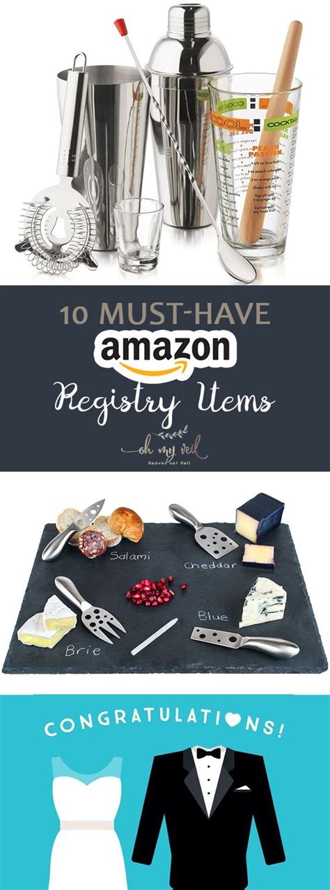 Check spelling or type a new query. 10 Must-Have Amazon Registry Items ~ Oh My Veil | Wedding ...