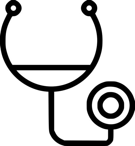 Stethoscope Svg Png Icon Free Download 493275 Onlinewebfontscom