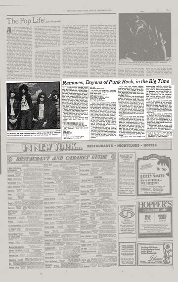 Ramones Doyens Of Punk Rock In The Big Time The New York Times