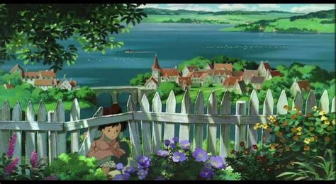 Kikis Delivery Service Studio Ghibli Background Ghibli Artwork