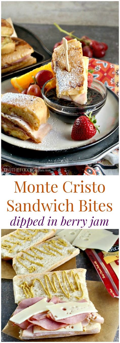 The best monte cristo sandwich always starts with the best ingredients. Easy Monte Cristo Sandwich Bites - The Foodie Affair