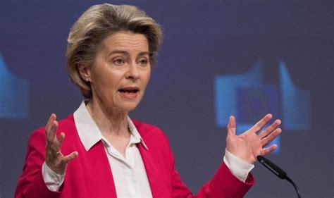 While von der leyen did not mention the uk directly, brussels has repeatedly complained about the lack of shipments of the oxford/astrazeneca vaccine from britain. Vaccine WAR: EU threatens to block ALL Pfizer second doses ...